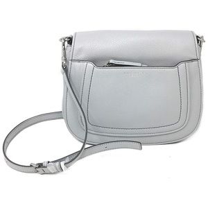 Marc Jacobs Grey Pebbled Leather Shoulder Bag NWT